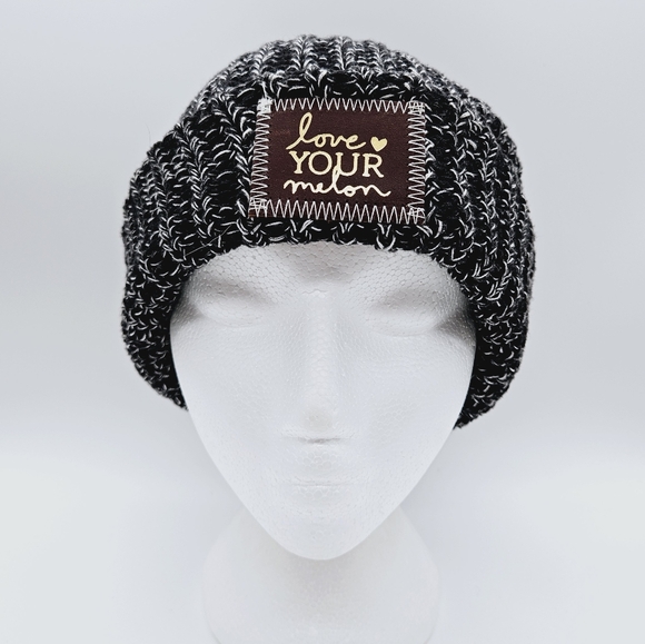 LOVE YOUR MELON | slouchy knit beanie toque winter hat - Picture 1 of 6